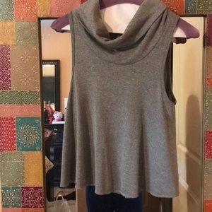 cowl neck tank top